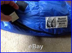 Marmot Winter Mountaineering Goose Down Bag -30F USA made