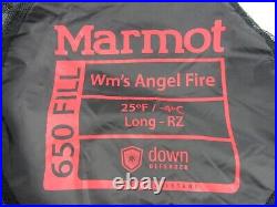 Marmot Women's Angel Fire 25 Degree Sleeping Bag-Long
