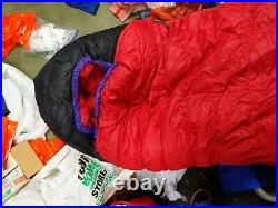 Marmot Zero Degrees Goose Down Sleeping Bag gossamer, long, left side open mummy