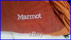 Marmot never summer goose down sleeping bag regular size