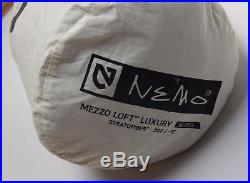 Men's NEMO Mezzo Loft REG/Regular Luxury Stratofiber 30F 30 Degree Sleeping Bag