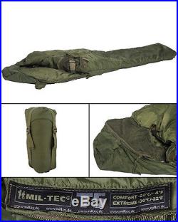 Mil-Tec Schlafsack Tactical 5 Oliv Outdoor Survival Campingschlafsack 230x80cm