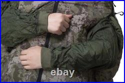 Military -44C Camouflage Goose Down Ultralight Sleeping Bag (Sleeves Removable)