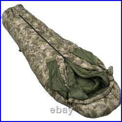 Military -44C Camouflage Goose Down Ultralight Sleeping Bag (Sleeves Removable)