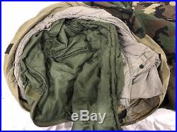 Military Army ISSUE 4 Piece Sleep System Excellent Condition Sleeping Bag