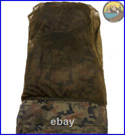 Military Modular Sleep System. Sleeping Bag + Compression Bags + Mosquito Net