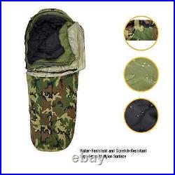 Military Modular Sleeping System 3+1, Waterproof Bivy Cold-Weather Camping Gear