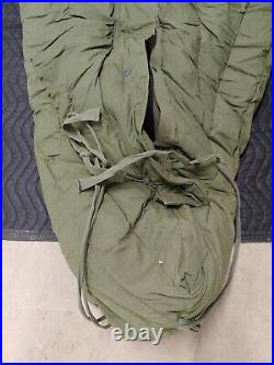 Military extreme cold weather sleeping bag