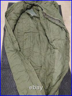Military extreme cold weather sleeping bag