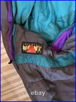 Mont Adventure Equipment Telemark Sleeping Bag Down Fill Long RH VGUC