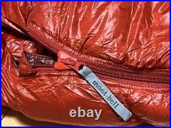Mont-Bell Down Hugger 800 #0 Long Sleeping Bag with Strenge Bag Good Condition