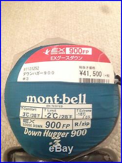 Mont Bell Down Hugger 900#3 Sleeping bag