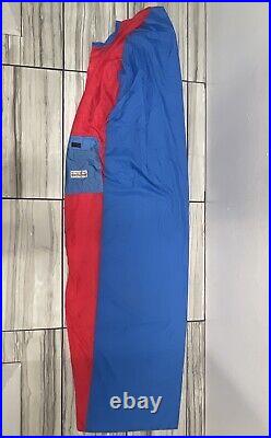 Mont-bell Breeze Dry Tec Zip Sleeping Bag Cover Rare Blue And Red