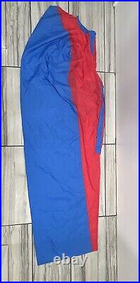 Mont-bell Breeze Dry Tec Zip Sleeping Bag Cover Rare Blue And Red