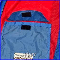 Mont-bell Breeze Dry Tec Zip Sleeping Bag Cover Rare Blue And Red