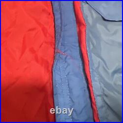Mont-bell Breeze Dry Tec Zip Sleeping Bag Cover Rare Blue And Red