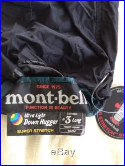 Mont-bell Down Hugger 800 #3 Long Sleeping Bag