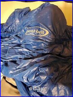 Montbell Down Hugger 650 #5 Sleeping Bag 37 Degree 3c Ultralight Bag Backpacking