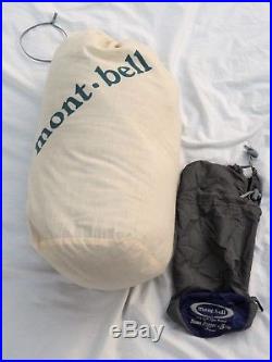 Montbell UL Super Stretch Down Hugger #5 Ultralight Backpacking Sleeping Bag