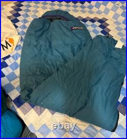 Moonstone 20 Muir Trail 800fp Goose Down Sleeping Bag Gore-Tex DryLoft LONG NICE