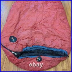 Moonstone 800 Liberty Ridge Down Sleeping Bag 0F -17C Left Zip LONG Winter Camp