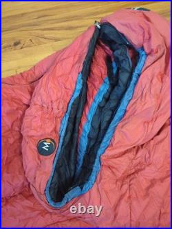 Moonstone 800 Liberty Ridge Down Sleeping Bag 0F -17C Left Zip LONG Winter Camp