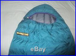 Moonstone Muir Trail Regular 30F Goose Down Sleeping Bag Vintage Soft Teal