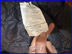 Moonstone Plasma 850fp Goose Down 1/2 Zip Microfiber Sleeping Bag w Down Liner