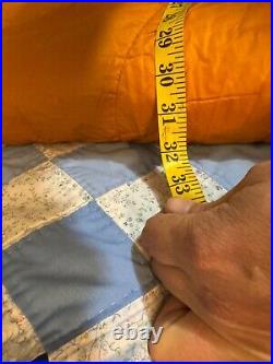 Moonstone Plasma 850fp Goose Down 1/2 Zip Microfiber Sleeping Bag w Down Liner