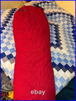 Moonstone USA -40 Abuzi Ridge Goose Down Sleeping Bag Goretex DryLoft STUFFED
