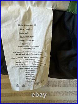 Mountain Equipment Co-op 20°F Down Sleeping Bag Long Left VGUC