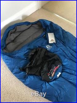 Mountain Equipment Dewline Down Sleeping Bag (new with tags) 680 grams -5
