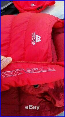 Mountain Equipment Glacier 700 Down Insulated Sleeping Bag Superb