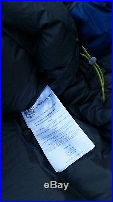 Mountain Equipment Glacier S/L 600 Down Insulated Sleeping Bag Excellent
