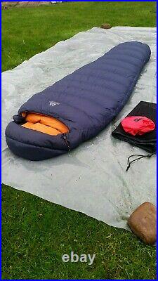 Mountain Equipment Helium 600 Down Insulated Sleeping Bag Excellent