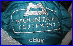Mountain Equipment Lightline Sleeping Bag Rhd Zip Camping Winter Sleeping Bag