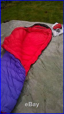 Mountain Equipment Snowline 750 Down 4-season sleeping bag excellent