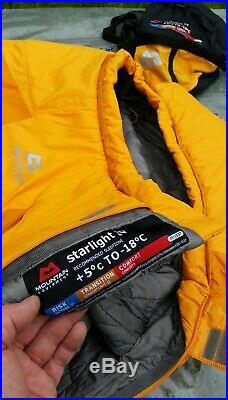 Mountain Equipment Starlight IV, 4 Season Sleeping Bag Excellent