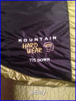 Mountain Hardware 84 Long Ramses -5 degree 775 Down Sleeping Bag