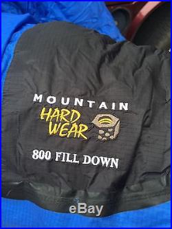 Mountain Hardware Banshee SL 0 degree sleeping bag 800 fill down