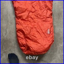 Mountain Hardware Orange Sleeping Bag Lamina Z Spark 34F NWT