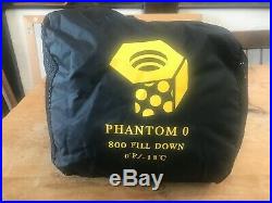 Mountain Hardware Phantom 0deg Down Sleeping Bag
