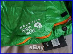 Mountain Hardwear 800fp Down Phantom Flame 15 Degrees Sleeping Bag Regular Left