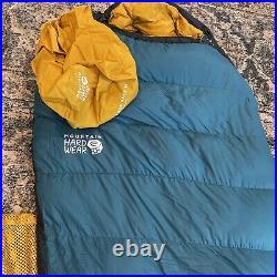 Mountain Hardwear Bishop Pass Sleeping Bag 0F/-18C 650 Down Reg. LH Zip NWT