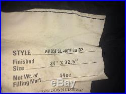Mountain Hardwear Ghost SL -40º Down 800 Sleeping Bag, Large
