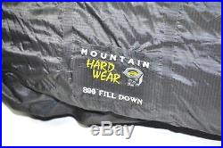 Mountain Hardwear Ghost SL Conduit -40 Degree 800 Fill Sleeping Bag RH Zip LONG