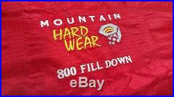 Mountain Hardwear Ghost SL Sleeping Bag -40 Degree Down Regular Right Zip