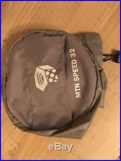 Mountain Hardwear Lightweight Sleeping Bag-Mnt Speed 32F, 850 Down Fill Q-Shield