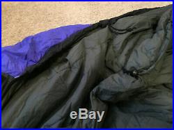 Mountain Hardwear Mammoth Down 10 Degree Sleeping Bag Wide Roomy for Big Guys