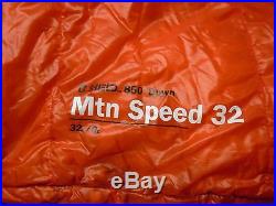 Mountain Hardwear Mtn Speed 32 Sleeping Bag 32 Degree Down- Long /21598/